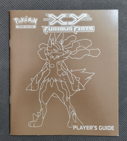 Pokemon XY Furious Fists ETB Player's Guide featuring Lucario - Image 1