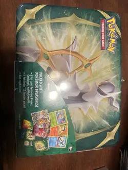 Pokemon Tcg Arceus Spring 2022 Collectors Chest Lunch Box Tin Sealed NEW - Image 1