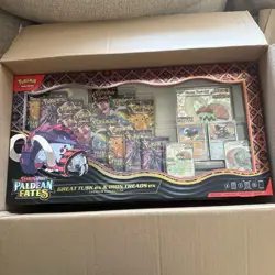 Pokemon Great Tusk ex & Iron Treads ex Premium Collection LOT OF 5 *IN HAND - Image 1