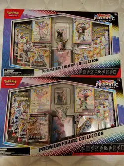 POKEMON TCG Prismatic Evolutions Premium Figure Collection English Sealed - Image 1
