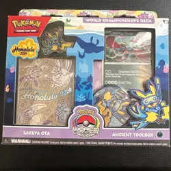 Pokemon 2024 World Championship Deck Honolulu Sakuya Ota Ancient Toolbox - Image 1