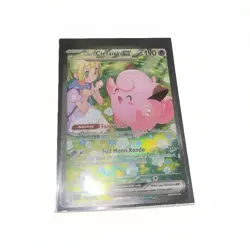 Pokemon Lillie's Clefairy ex 184/159 Sv09: Journey Together Holo NM - Image 1