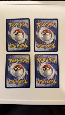 Pokemon TCG Sam's Club 151 4 Mini Tin Promos NM Cosmos Holo SWIRL PATTERNS rare - Image 4