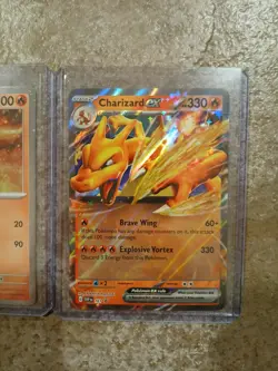 Pokemon Super Premium Collection Charizard EX Charmander Charmeleon Promo Lot×3 - Image 4