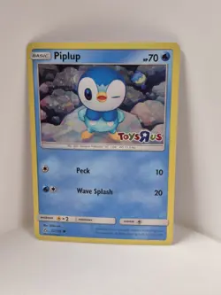GALAXY HOLO Piplup TOYS R US Exclusive Promo 32/156 Pokemon Foil (TRU)-NM - Image 1