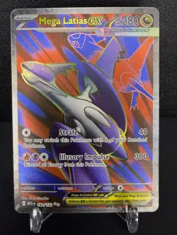 Pokemon TCG Mega Latias EX 163/132 Mega Evolution Full Art Secret Rare NM/Mint - Image 1