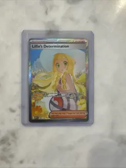 2025 Pokemon Mega Evolution Lillie’s Determination 184 Special Illustration Rare - Image 1