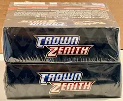 Pokemon TCG Crown Zenith Booster Bundle Box Lot (2) - Factory Sealed NEW - READ - Image 3