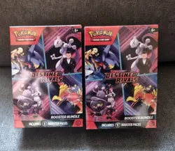 Pokemon TCG Scarlet Violet Destined Rivals Booster Bundles NEW|SEALED (LOT OF 2} - Image 1
