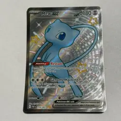 Mew EX 216/091 - Paldean Fates Shiny Ultra Rare Holo Pokemon TCG NM - Image 1