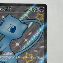 Mew EX 216/091 - Paldean Fates Shiny Ultra Rare Holo Pokemon TCG NM - Image 4