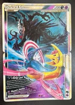 Pokemon Darkrai & Cresseli Legend 99/102 + 100/102 (both) Triumphant Holofoil LP - Image 1