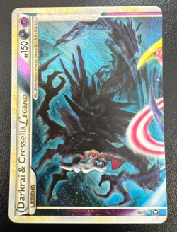 Pokemon Darkrai & Cresseli Legend 99/102 + 100/102 (both) Triumphant Holofoil LP - Image 3
