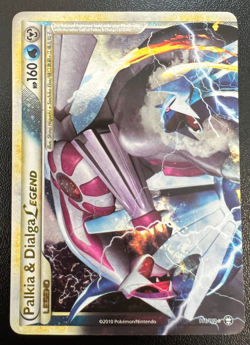 Pokemon Palkia & Dialga Legend 101/102 + 102/102 (both) Triumphant Holofoil LP - Image 3