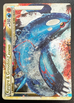 Pokemon Kyogre & Groudon Legend 87/90 + 88/90 (both) Undaunted Holofoil LP - Image 3
