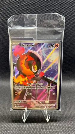 Pokemon TCG: Charcadet 022 - Black Star Promo - IR - Phantasmal Flames ETB -*NM* - Image 1
