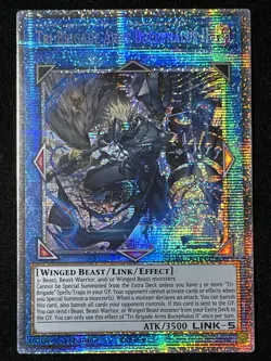 YUGIOH TRI-BRIGADE ARMS BUCEPHALUS II STARLIGHT RARE 1ST NEAR MINT PHHY-EN048 - Image 1