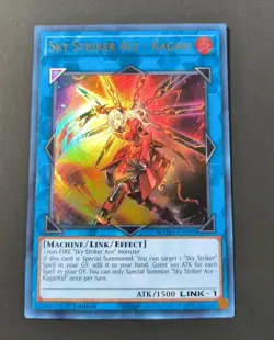 Yu-Gi-Oh! Sky Striker Ace-Kagari Ultra Rare MAMA-EN005 NM - Image 1