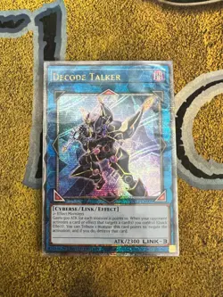 Yugioh SEALED Decode Talker TN23-EN009 Quarter Century Rare Limited Edition!! - Image 1