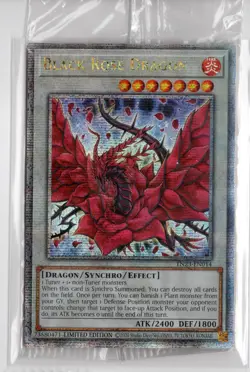 Yugioh SEALED Black Rose Dragon TN23-EN014 Quarter Century Rare Limited Edition! - Image 1