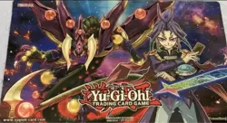 Yugioh Yuri & Starving Venom Fusion Dragon Playmat - Image 1