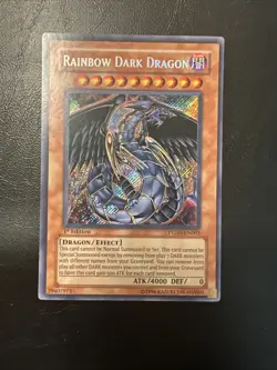 2008 YU-GI-OH! PTDN-PHANTOM DARKNESS 1ST ED #EN003 RAINBOW DARK DRAGON - Image 1