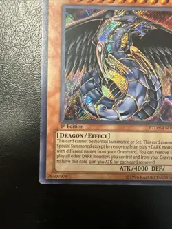 2008 YU-GI-OH! PTDN-PHANTOM DARKNESS 1ST ED #EN003 RAINBOW DARK DRAGON - Image 4