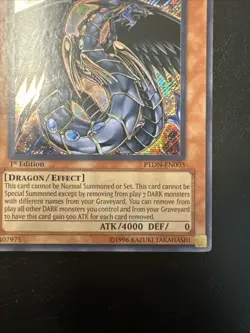 2008 YU-GI-OH! PTDN-PHANTOM DARKNESS 1ST ED #EN003 RAINBOW DARK DRAGON - Image 5