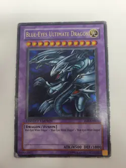 Blue-Eyes Ultimate Dragon #JMP-EN005 - Ultra Rare Limited Edition - MP - Image 1