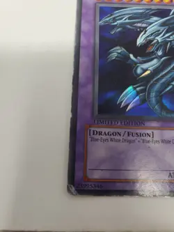 Blue-Eyes Ultimate Dragon #JMP-EN005 - Ultra Rare Limited Edition - MP - Image 5