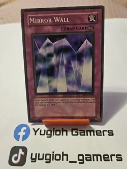 Yu-Gi-Oh Mirror Wall DB1 Unlimited Common Light Played - Image 1