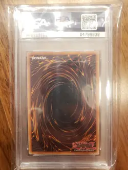 The Winged Dragon Of Ra - LED7-EN000 - Ghost Rare PSA 9 Mint - Image 2