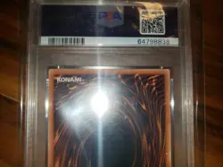 The Winged Dragon Of Ra - LED7-EN000 - Ghost Rare PSA 9 Mint - Image 3