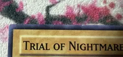 1x (VLP) *ASIAN-ENGLISH* Trial of Nightmare LOB-012 Common 1st Edition YuGiOh - Image 2