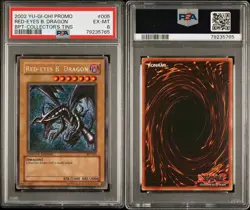 Yu-Gi-Oh! - Red-Eyes B. Dragon BPT-005 Limited Edition - PSA 6 - EX-MT - Image 4
