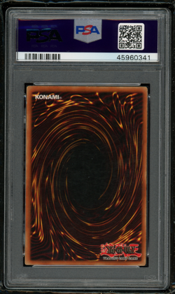 2002 Yu-Gi-Oh! SDK-001 Blue-Eyes White Dragon-PSA 6 EX-MINT-Ultra Rare ? - Image 2