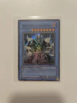 1x Demise, King of Armageddon - SOI-EN035 - Super Rare - 1st Edition LP - Image 1