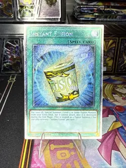 Yu-Gi-Oh! Instant Fusion RA03-EN171 Platinum Secret Rare 1st Edition - Image 1