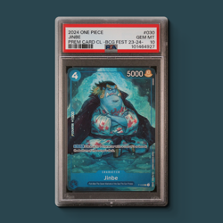 GEM MINT PSA 10 💎 030 JINBE BANDAI CARD GAMES FEST 23-24 EDITION - Image 1