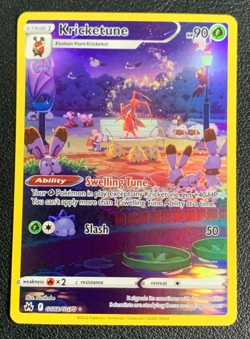Kricketune GG02/GG70 Crown Zenith Galarian Gallery Pokemon TCG Card NM - Image 1
