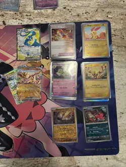 Pokemon Paradox Rift Card Lot Of 85 Holos, Exs And 1 UR - Image 1