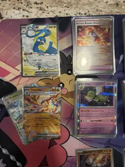 Pokemon Paradox Rift Card Lot Of 85 Holos, Exs And 1 UR - Image 2