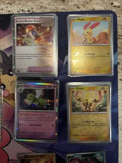 Pokemon Paradox Rift Card Lot Of 85 Holos, Exs And 1 UR - Image 3