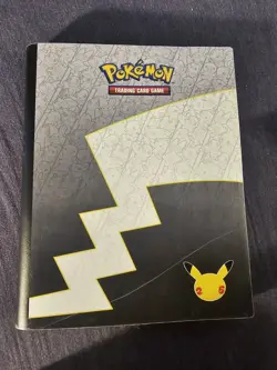 Pokemon Card Binder With 25 anniversary Cards And Other Random Stuff - Image 1