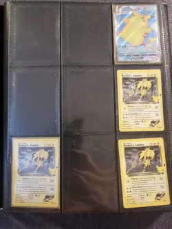 Pokemon Card Binder With 25 anniversary Cards And Other Random Stuff - Image 3
