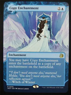 Copy Enchantment Showcase - WOT - Mtg Card #1F7 - Image 1
