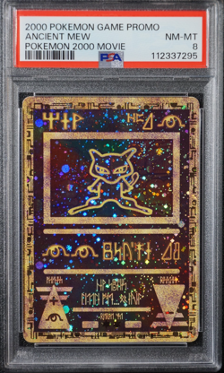2000 Pokemon Ancient Mew PSA 8 NM-MT Pokemon Movie Game Promo Double Holo Card - Image 3