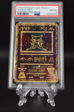 2000 Pokemon Ancient Mew PSA 8 NM-MT Pokemon Movie Game Promo Double Holo Card - Image 4