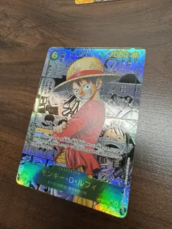 Luffy OP13 Manga PROXY CARD- ENGLISH- High Quality Texture - Image 1