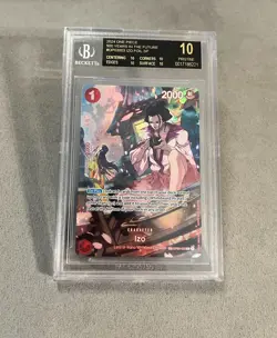 Izo SP 500 Years in the Future Op-07 One Piece Card BGS 10 BLACK LABEL - Image 1